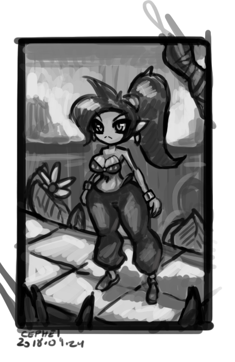 Most recent image: Shantae