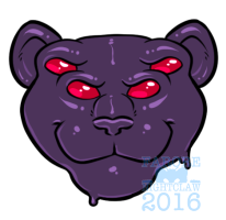 Rubberpanther Sticker