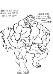 Fangerus - The Bodybuilder Wolf 3