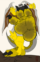 Dragonian, now looming over you~ (COLOUR, DIRTY)