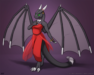 Dragonness in a Dress
