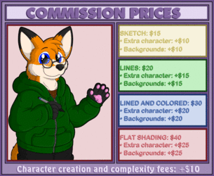 Commission Prices 