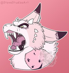 Snarl YCH Comm - Pearl