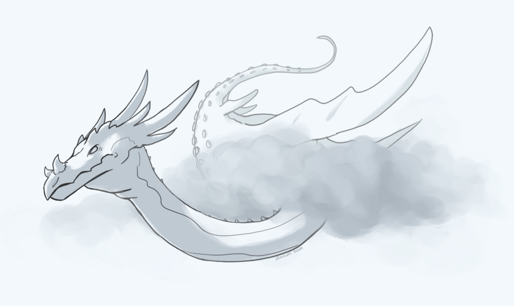 Cloudy Storm Dragon