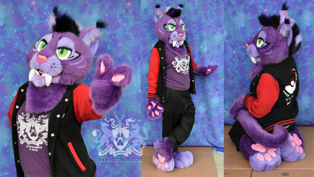 Purple Saberkitty Partial Suit for Sale