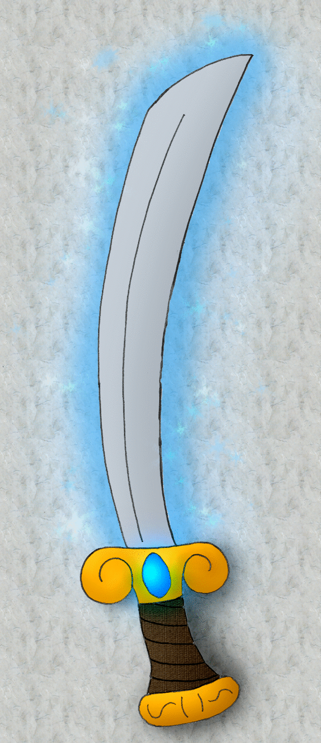 Reinmeka, Nikolai's Enchanted Asgardian Sword (GIF)