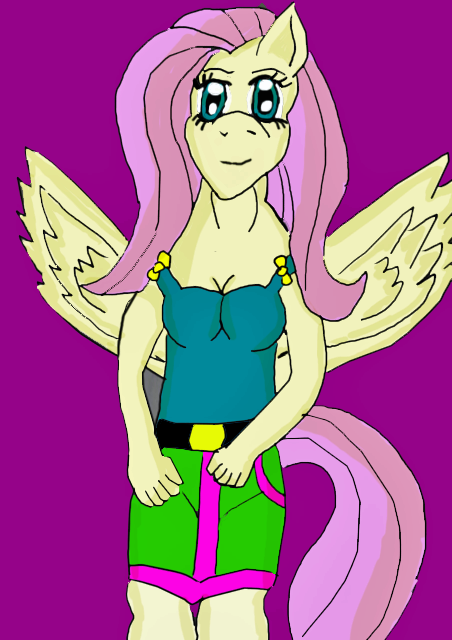 FlutterShy Anthro Style