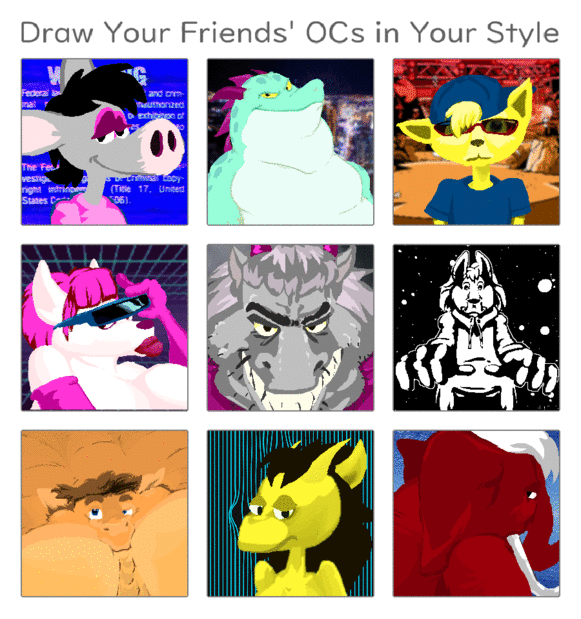 Draw People's OCs in Your Own Style (2018)