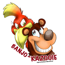 Banjo-Kazooie Headshot Badge
