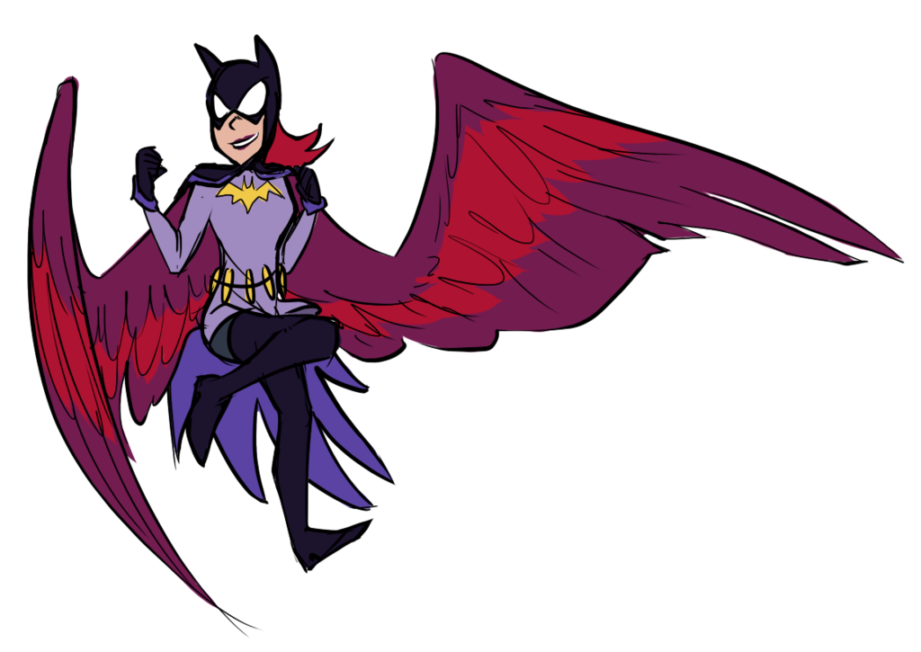 winged batgirl