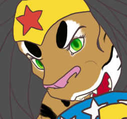 IA Challenge Dwarfleopard Wonder Woman