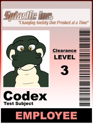 Splastic ID Badge: Codex