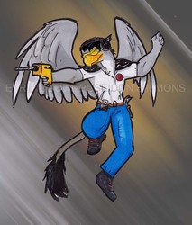 South Park-Toolshed as a two-legged gryphon