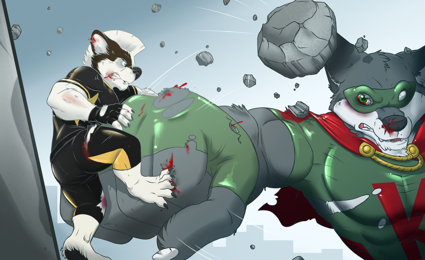 Wolf vs Badger Commission - Macro. aggro_badger. 