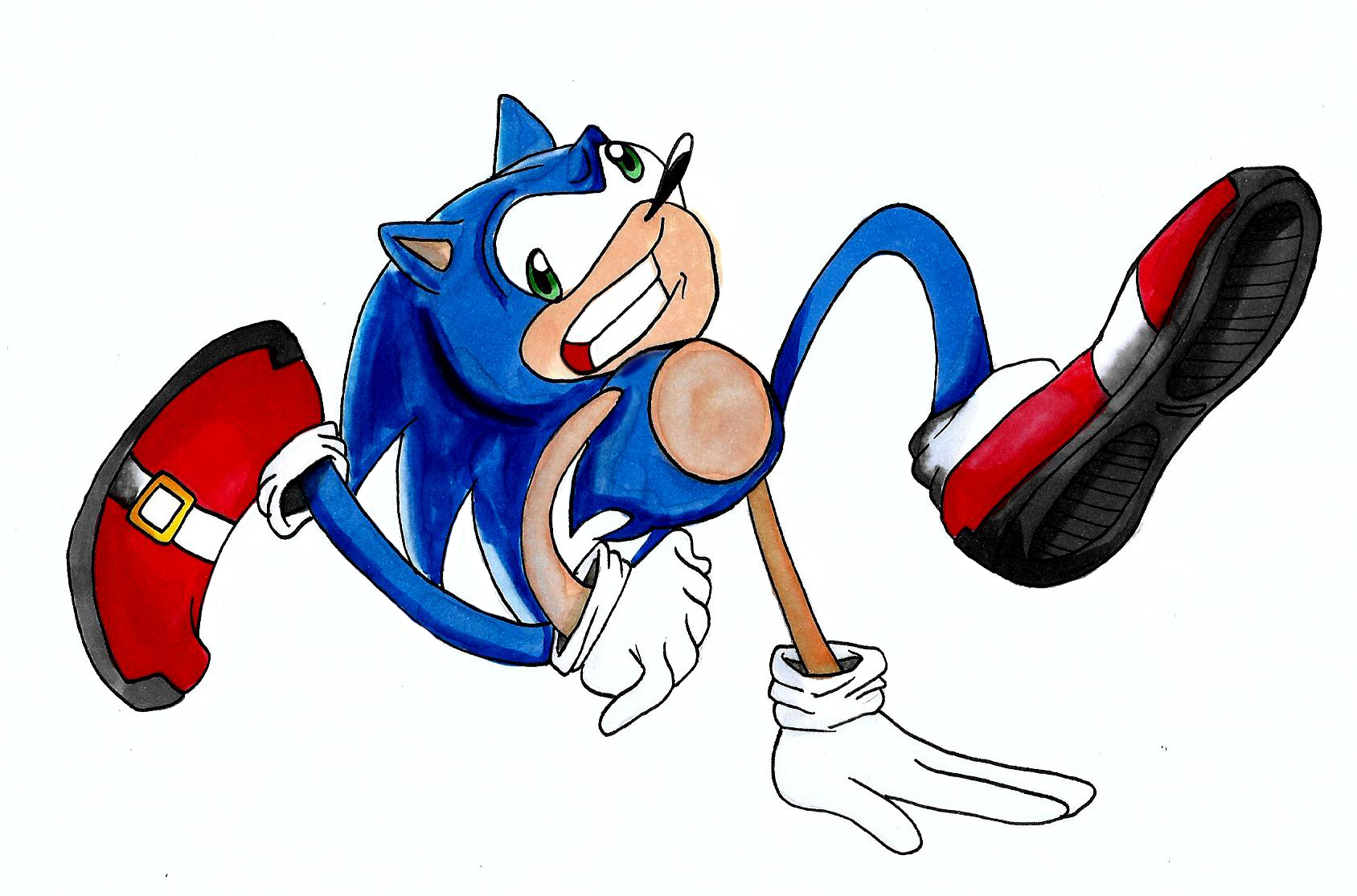 Copic Sonic Run Fast — Weasyl