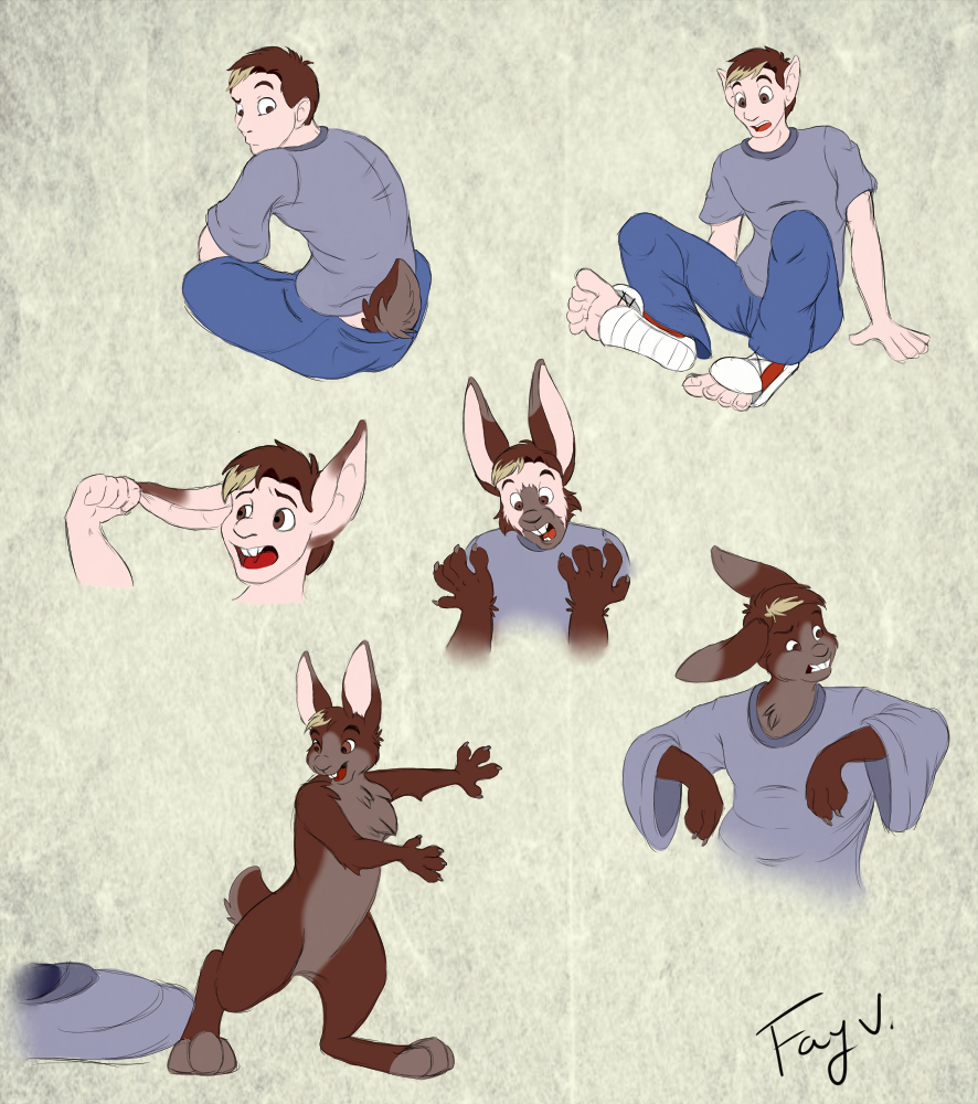 Rabbit TF Sketch Page. 