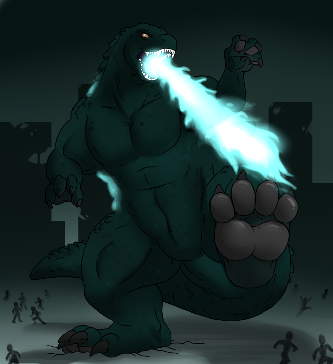Growing Pains Godzilla Transformation (+ Story) - Page 5/5 — Weasyl