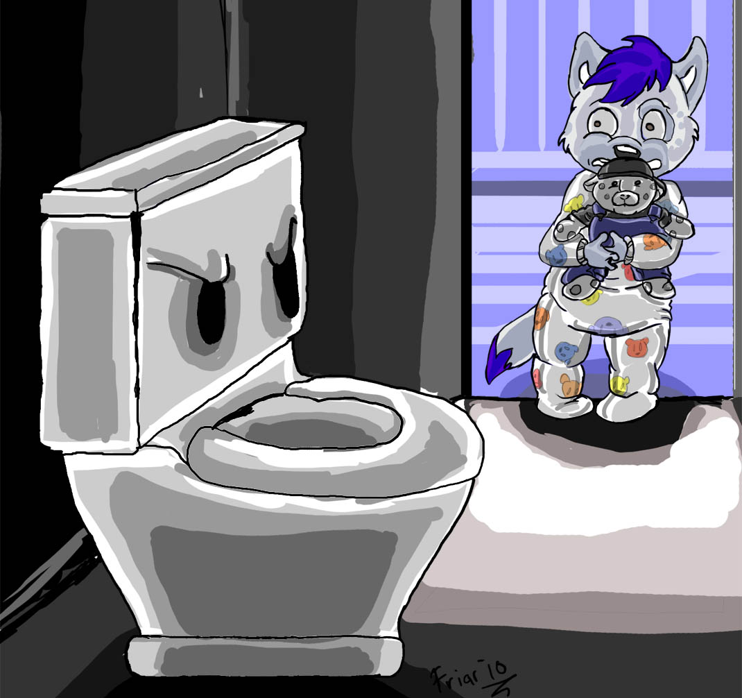 Kierin and the Toilet of Doom. 