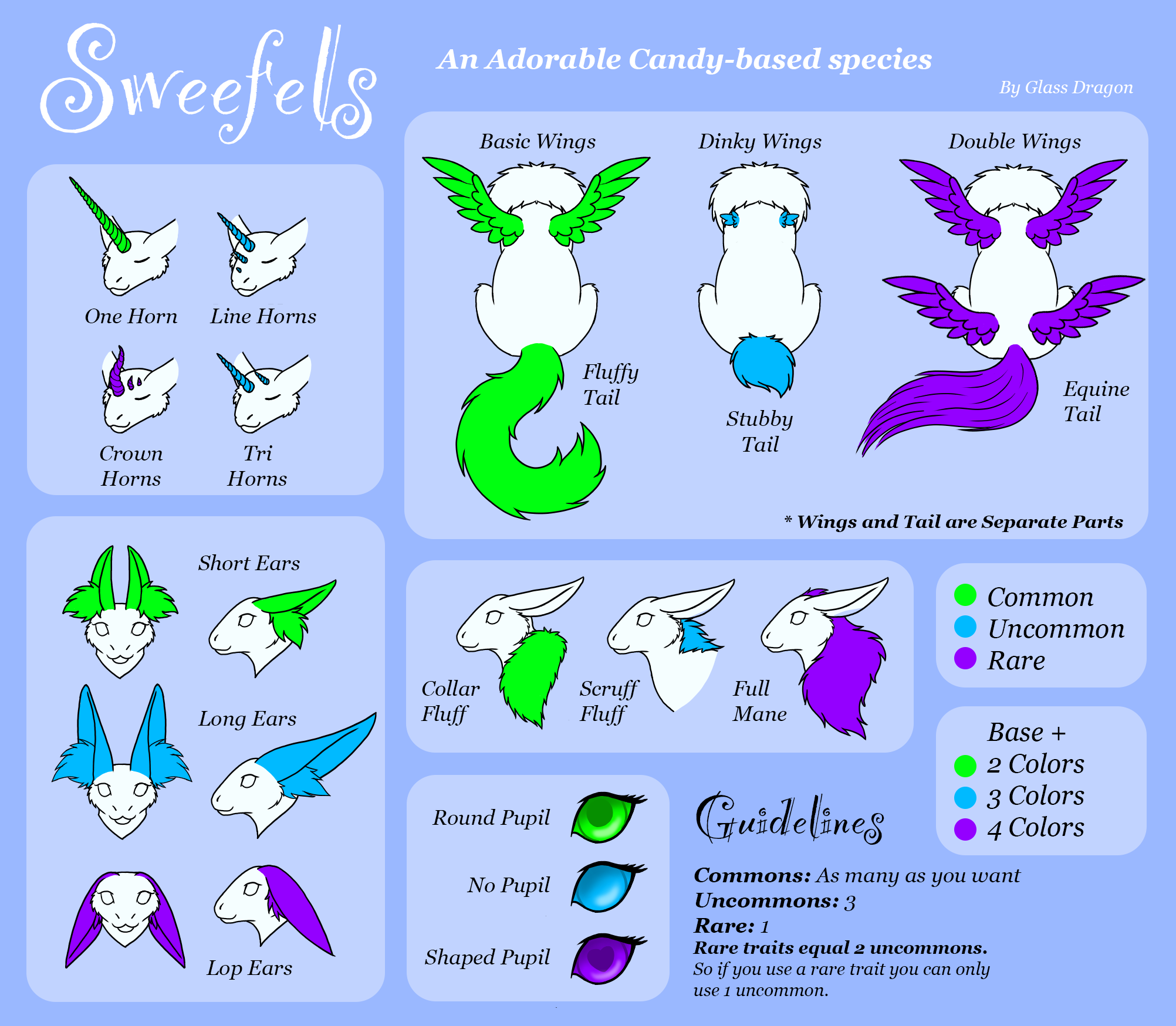Sweefel - Semi-Open Species. 