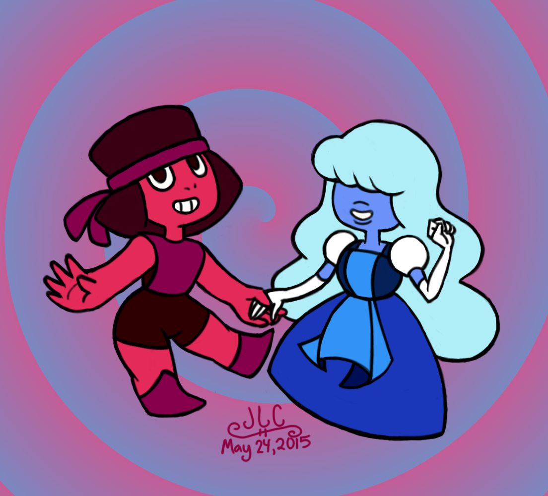 SU - Ruby and Sapphire — Weasyl