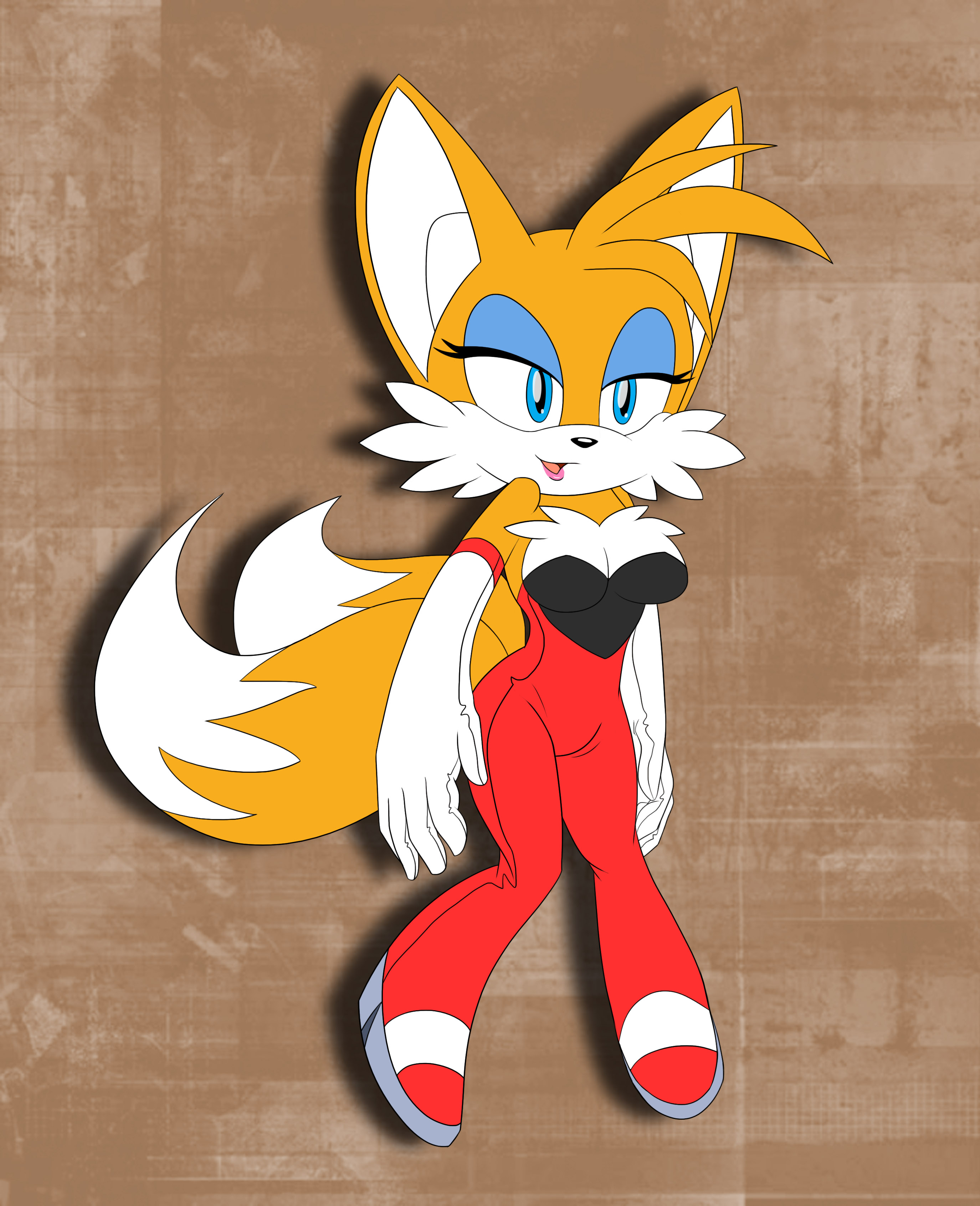 Tails Rouge fuze by. 