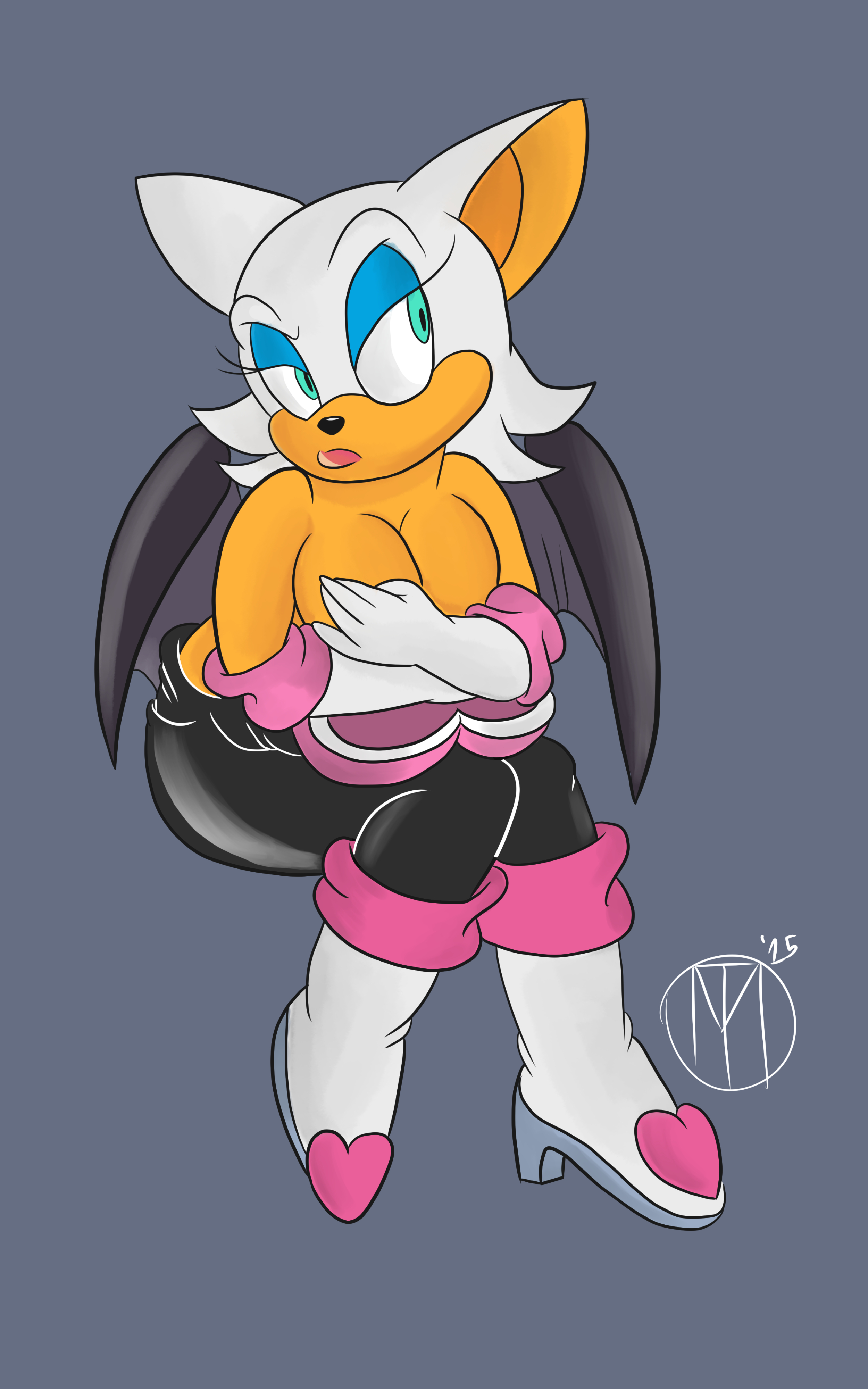 Rouge The Bat Pinup. 