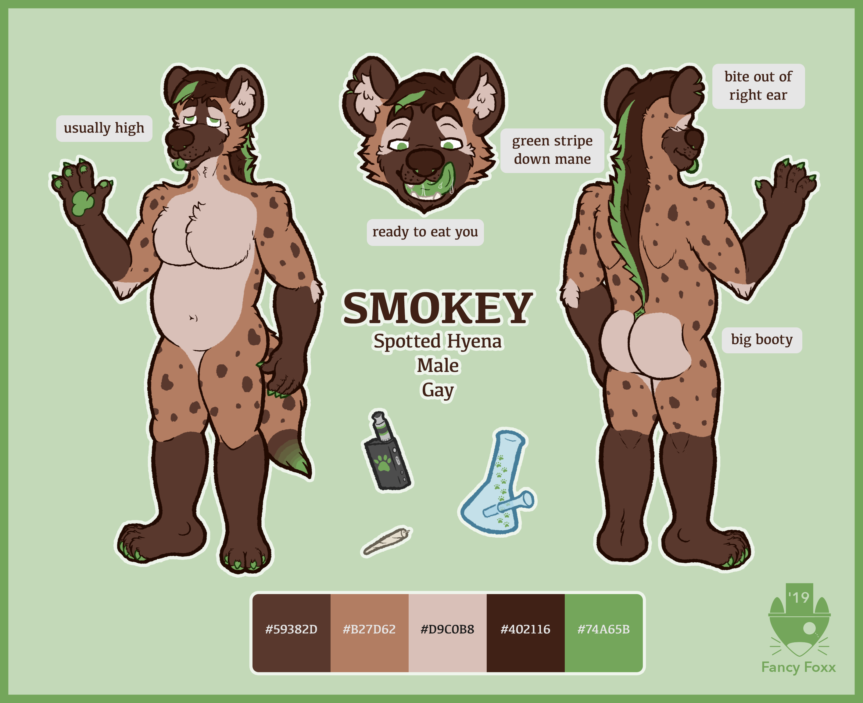 Reference Sheet Example.