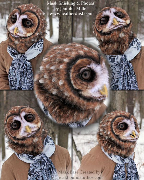 Metis - Northern Spotted Owl Mask. 