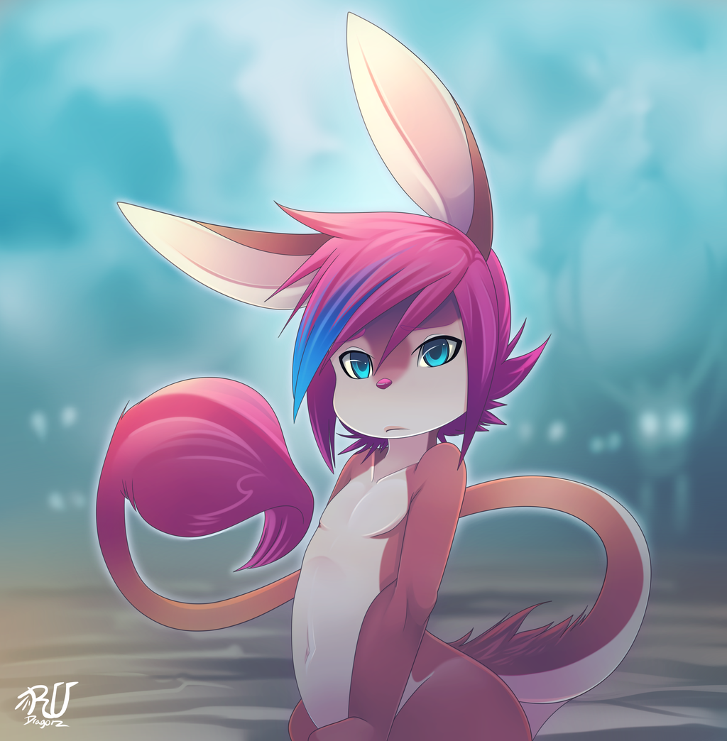 RUdragon. bun and tail by. bun and tail. 
