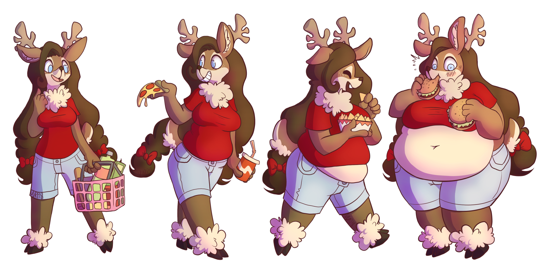 Olive weight gain sequence. 